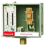Honeywell L404V1095 Pressuretrol Controllers, Oil Limit, Auto Recycle, 5 To 50 PSI
