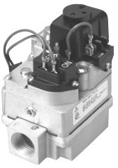 White-Rodgers 36C84-921 24v Gas Valve, 3/4" X 3/4", Redundant (pilot) Valve, Fast Opening, 1/4" Pilot Fitting, Lp Kit, 2 Each Extra Jumpers And 30" Leads, Plug In Pilot Socket On Outlet Side