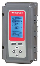 Honeywell T775A2009 24/120/240V Electronic Temperature Controller With 1 Input, 1 Spdt Relay, 1 Sensor Included -40/248F
