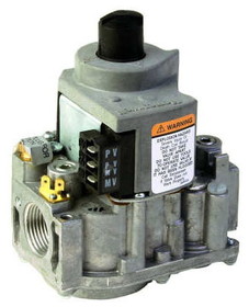 Honeywell VR8345Q4563 24 Vac 2 Stage Dual Direct Ignition/Intermittent Pilot Gas Valve with 3/4" X 3/4" Inlet/Outlet, Standard Opening And 1.7" WC low; 3.5" WC High Pressure Regulator Setting