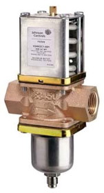 Johnson Controls V246GD1-001C 1" NPT. D.A. 2 Way Pressure Actuated Water Regulating Valve For High Pressure Refrigerants 200-400 PSI
