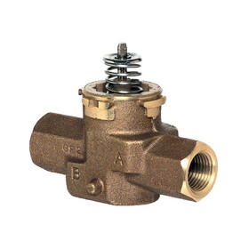 Honeywell VCZBB1000 1/2" Female NPT VC Hydronic Two Way Valve With 3.2 Cv And Quick Open Flow