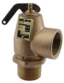 Conbraco 13214B15 1-1/2" X 2" 15 Psi Safety Relief Valve For Steam 1900 Lbs/Hr Replaces 1321408