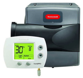 Honeywell HE100A1000 True Ease Basic Bypass Evaporative Humidifier 12 Gpd 16,000 Cubic Ft House