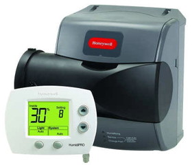 Honeywell HE150A1005 True Ease Advanced Bypass Evaporative Humidifier 12 Gpd 16,000 Cubic Ft House