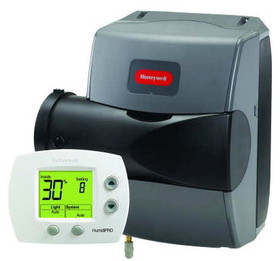 Honeywell HE200A1000 True Ease Basic Bypass Trueease Evaporative Humidifier 17 GPD 20,000 Cubic Ft House 2,500 Sqaure Feet Includes HumidiPRO Digital Humidity Control