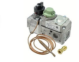 Robertshaw 710-218 3/8" Snap Acting Lp/Natural Gas Valve With 36" Cap. For Catering Trucks 7000Slc