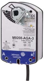 Johnson Controls M9208-GGA-2 24v Modulating Rotary Actuator 70 Lb-in Torque