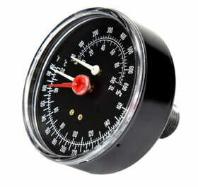 Weil Mclain 380000000 Kit-s Ga-pt-ss 3.12 diax 1/4 npt Combination Pressure-temperature gauge kit