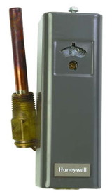 Honeywell L4006A1967 Aquastat 5-30F Adjustable Differential) Includes 123869A 1/2" Well 100-240F Break on Rise
