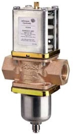 Johnson Controls V246GC1-001C 3/4" NPT. D.A. 2 Way Pressure Actuated Water Regulating Valve For High Pressure Refrigerants 200-400 PSI