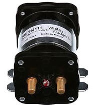 White-Rodgers 586-108111 Solenoid, SPNO, 15 VDC Isolated Coil, Normally Open Continuous Contact Rating 200 Amps, Inrush 600 Amps