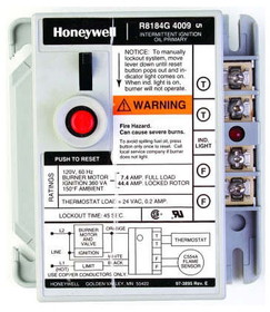 Honeywell R8184G4009 Cad Cell Relay (45 Sec)Intermittent, 120v Coo=usa
