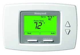 Honeywell TB6575C1000 120/240/277vac 3 Speed Digital Fan Coil Suitepro Thermostat; 2 Or 4 Pipe Manual/Auto Changeover, Heat/Cool/Auto, 50-90F