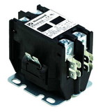 Honeywell DP1025A5006 Deluxe Power Pro Contactor. 1 pole w/ shunt. Coil Voltage: 24v, Contact Rating: 25A, 50/60 HZ, Box lug terminal connection.