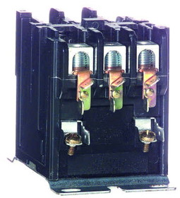 Honeywell DP3040A5003 Deluxe Power Pro Contactor. Poles: 3. Coil Voltage: 24v. Contact Rating: 40Amps. 50/60 HZ. Terminal connection: Box Lug
