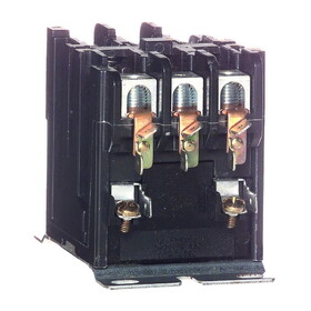 Honeywell DP3075C5015 Deluxe Power Pro Contactor. Poles: 3. Coil Voltage: 208/240v. Contact Rating: 75amps. 50/60 Hz. Terminal connection: Box Lug