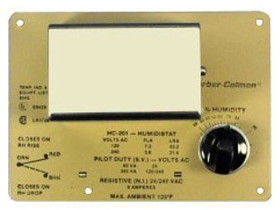 Schneider Electric HC-201 24/120/240v SPDT Duct Mount Humidistat, 15-95% RH