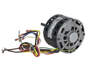 Carrier HC41AE117 115V Blower Motor 1/3 HP 1075 RPM 4 Speed Open Enclosure 48Y Frame Single Phase CCW 3.9" Shaft