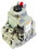 Honeywell VR8200A2124 24V Standing Pilot Natural Gas Valve 1/2" X 1/2" W/36" Thermocouple & Lp Kit 130,000 Btu, Price/each