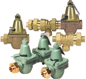 Taco 335 3/4" Bronze Pressure Reducing Valve With Fast Fill Feature Set @ 12 Psi 10-25 Adj