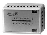 Johnson Controls T-4506-201 DA Pneumatic Dual Temperature Horizontal Mount Thermostat Replaces T-4502-201