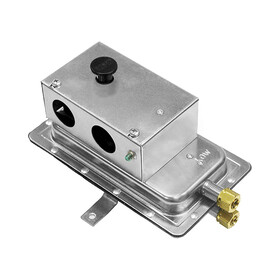 Cleveland Controls AFS-460-DSS 120 VAC Dual Manual Reset SPST Air Pressure Sensing Switch (1.25" - 12.0" W.C.) 28506