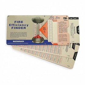 Bacharach 10-5064 (Kit Contains 1 Ea. Of 11-0071, 11-0072 & 11-0073). Fire Efficiency Finder