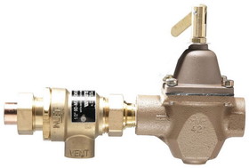 Watts Regulator B911T 1/2" NPT. Combo Back Flow Preventer & Pressure Reducing Valve Replaces 911 0386463