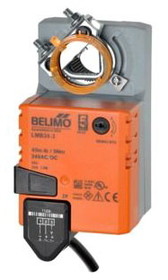 Belimo LMB24-3 Us 24v 35 in-lb (4 Nm) On-off Floating point Replaces Lm24 Us Fits Trol-a-temp Cdo-51 Replaces Lm24-3 Us Lm24us Lm24alc