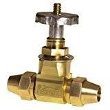 Firomatic B205F 12850 1/2" Flare X 1/2" Flare Brass Fusible Valve Set At 165f 12150