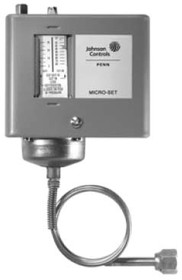 Johnson Controls P170KA-1C Pressure Control 50/450# 4-wire; 2-circuit; 1-nc; 1-no