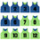 TOPTIE Sets of 12 (#1-12, 13-24) Numbered Tank Top Reversible Pinnies Training Vests Soccer Sports Bibs Football Jersey for Adult Youth
