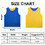 TOPTIE 12Pcs Reversible Numbered Soccer Jersey, Team Scrimmage Practice Vest Soccer Pinnies for Adult and Youth