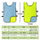 TOPTIE 12 PCS Reversible Scrimmage Pinnies Practice Jerseys Soccer Training Vest for Adult / Child