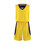 TOPTIE Men's Basketball Uniform Jersey and Shorts Set with Buttoms Athletic Mesh for Boys Adult