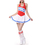 TOPTIE Women's Adult Cheerleading Uniform, Dress and Socks