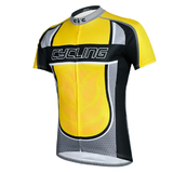 6 PCS Wholesale TopTie Short Sleeve Cycling Jersey Shirt, Men's