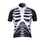 TopTie Short-Sleeved Bike Jersey Skeleton Style