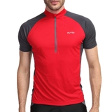 TopTie Men Cycling Jersey Shirt, Short Sleeve