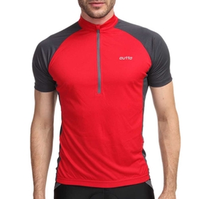 TopTie Men Cycling Jersey Shirt, Short Sleeve