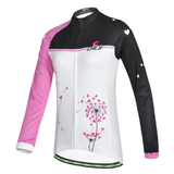 TopTie Women Cycling Jersey, Long Sleeve Breathable Jersey
