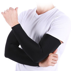 TOPTIE 1 Pair Arm Sleeves UV Protection Compression Sleeves For Men Women