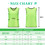 TOPTIE Sets of 12 (#1-12, 13-24) Numbered / Blank Scrimmage Training Vests Soccer Bibs Sports Pinnies
