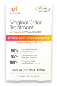 vH essentials 667-06 Homeopathic Vaginal Odor Relief Treatment, 6 capsules