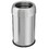 HLS Commercial HLS13STR 13 Gallon Stainless Steel Round Open Top Trash Can with Dual Odor Filters