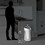 HLS Commercial HLS13STR 13 Gallon Stainless Steel Round Open Top Trash Can with Dual Odor Filters