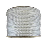 Red Rooster 10074 Twisted Nylon Rope, 3/8" x 600', 4000 lbs. Strength