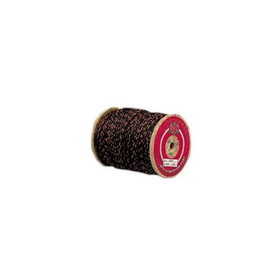 Red Rooster 10089 Twisted Polypro Truck Rope, Black/Orange, 7/16&quot; x 600&#039;
