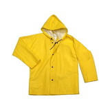 Red Rooster Dura-Quilt Hooded Rain Jacket, Yellow